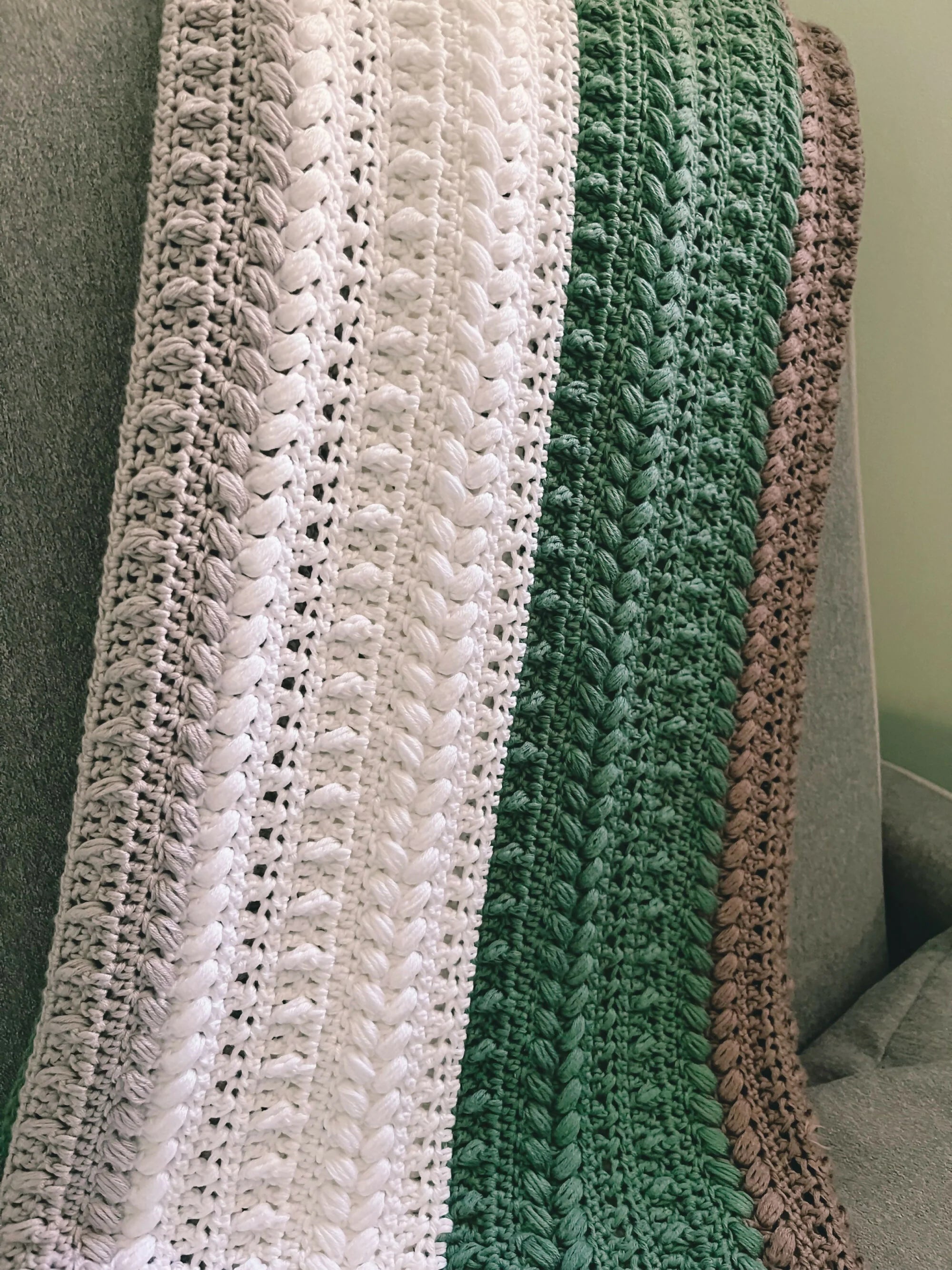 The Tona Baby Blanket (Crochet)