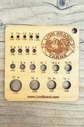 Lion Brand Needle Gauge Keychain