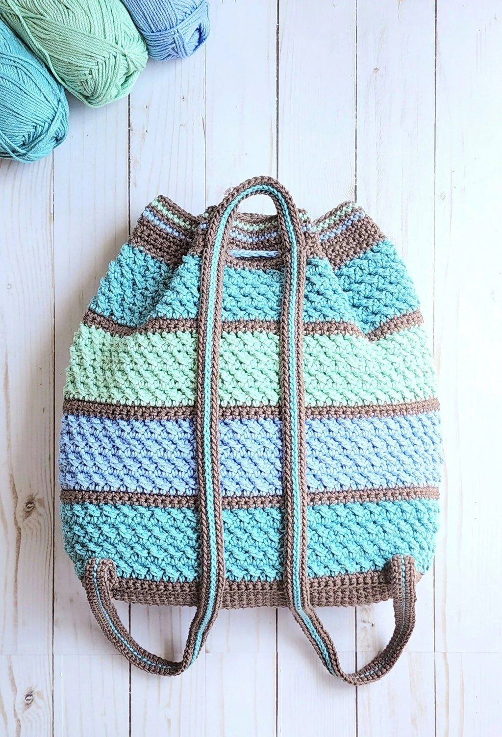 Color Wave Backpack (Crochet)