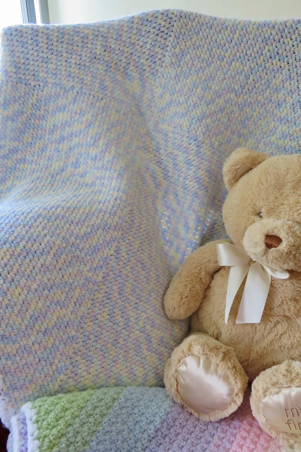 Morning Whispers Baby Blanket (Crochet)