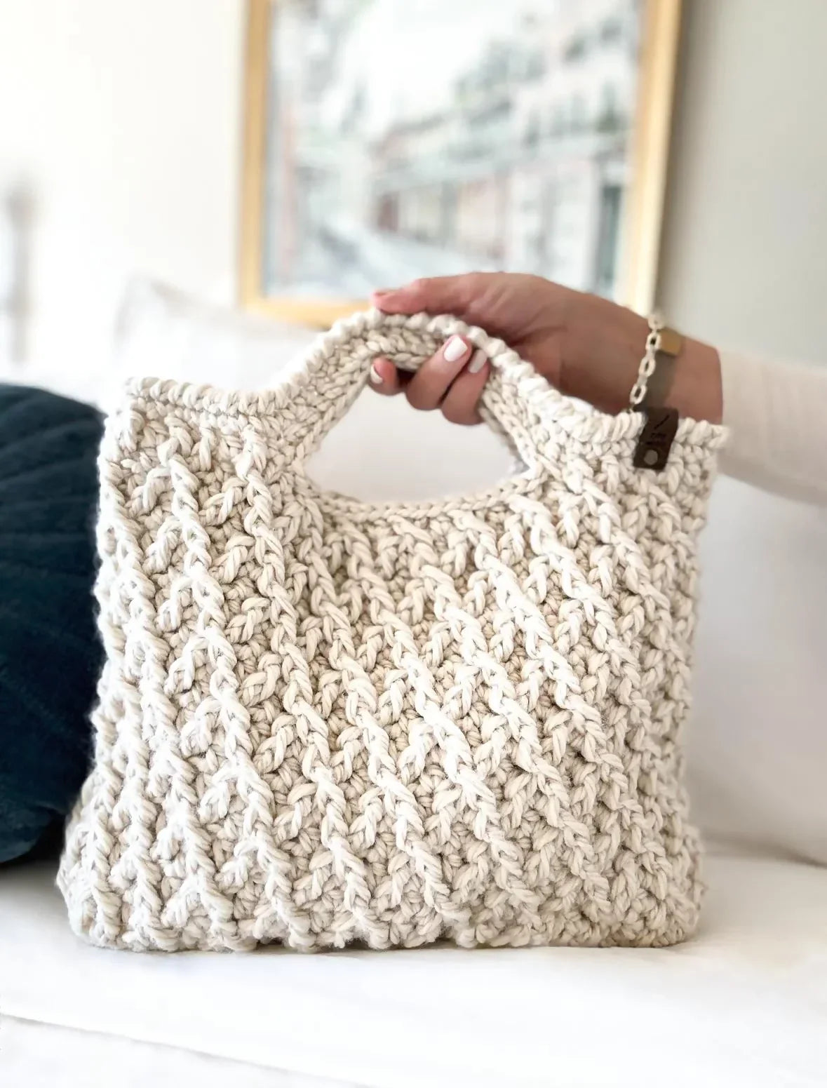 The Marlowe Crochet Tote (Crochet)