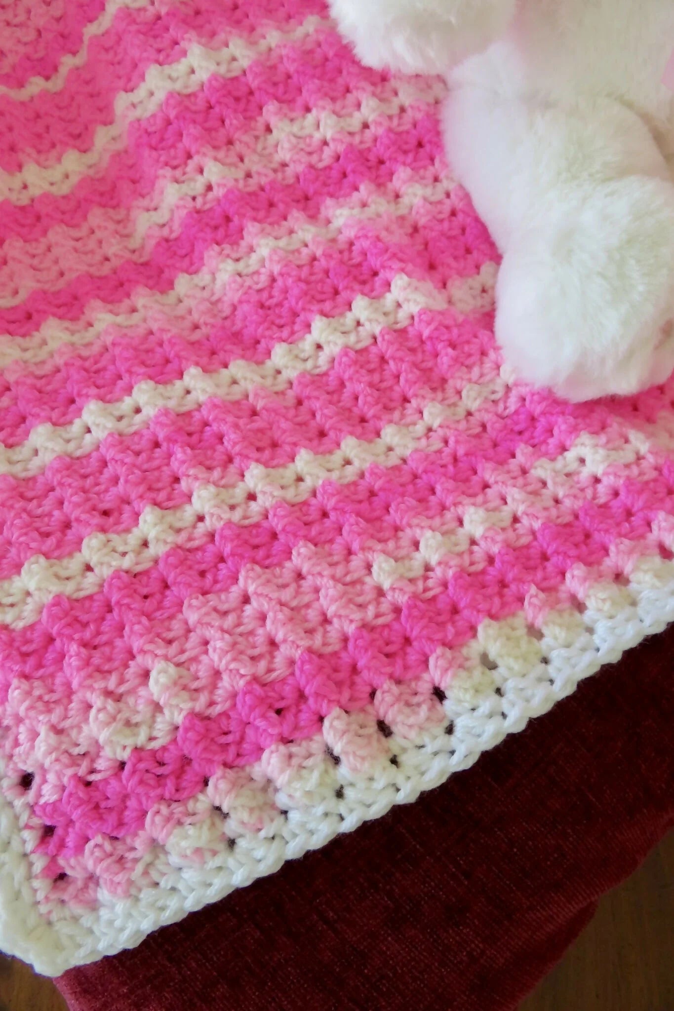 Rock-A-Bye Ice Cream Baby Blanket (Crochet)