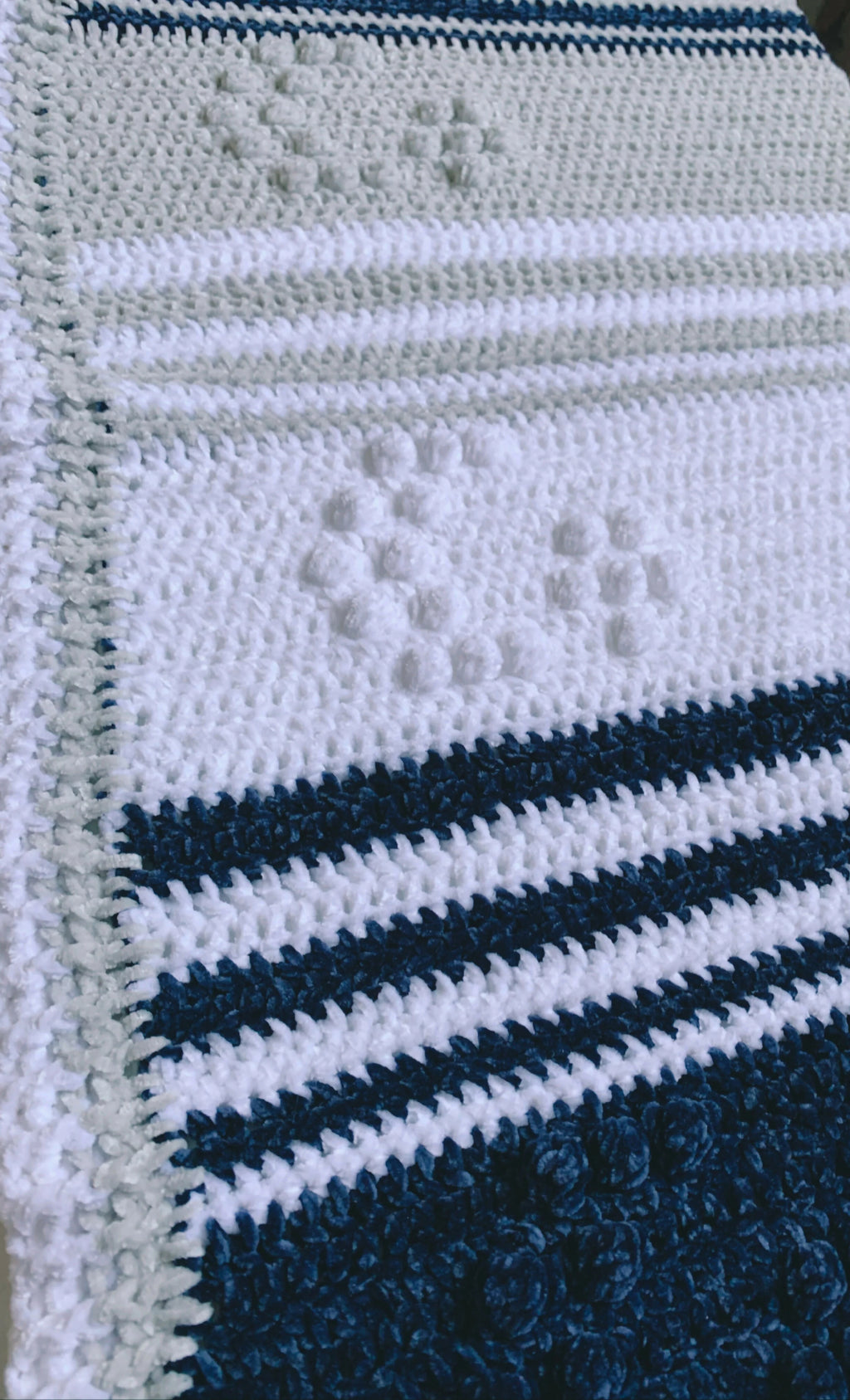 The Midnight Skies Baby Blanket (Crochet)