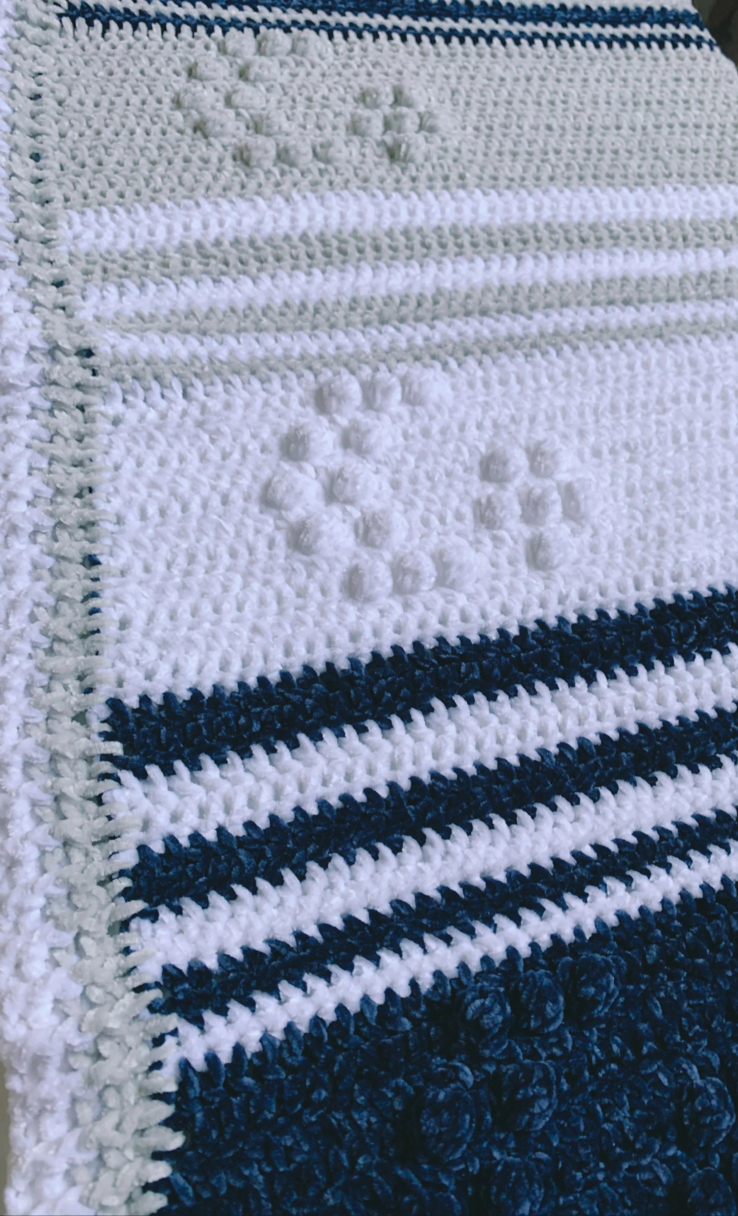 The Midnight Skies Baby Blanket (Crochet)