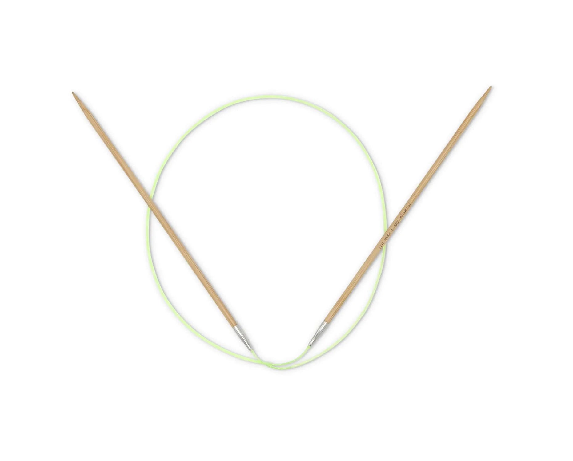 HiyaHiya Bamboo Circular Knitting Needles 24" (Size 0 to 9)