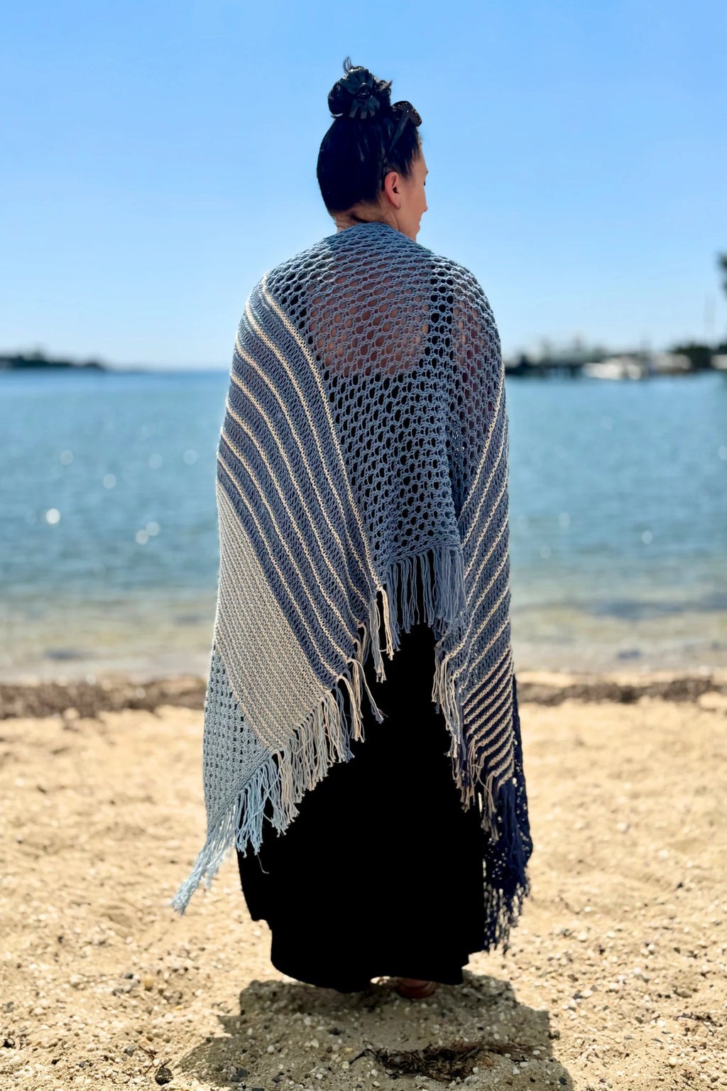 Coastal Drift Wrap (Knit)