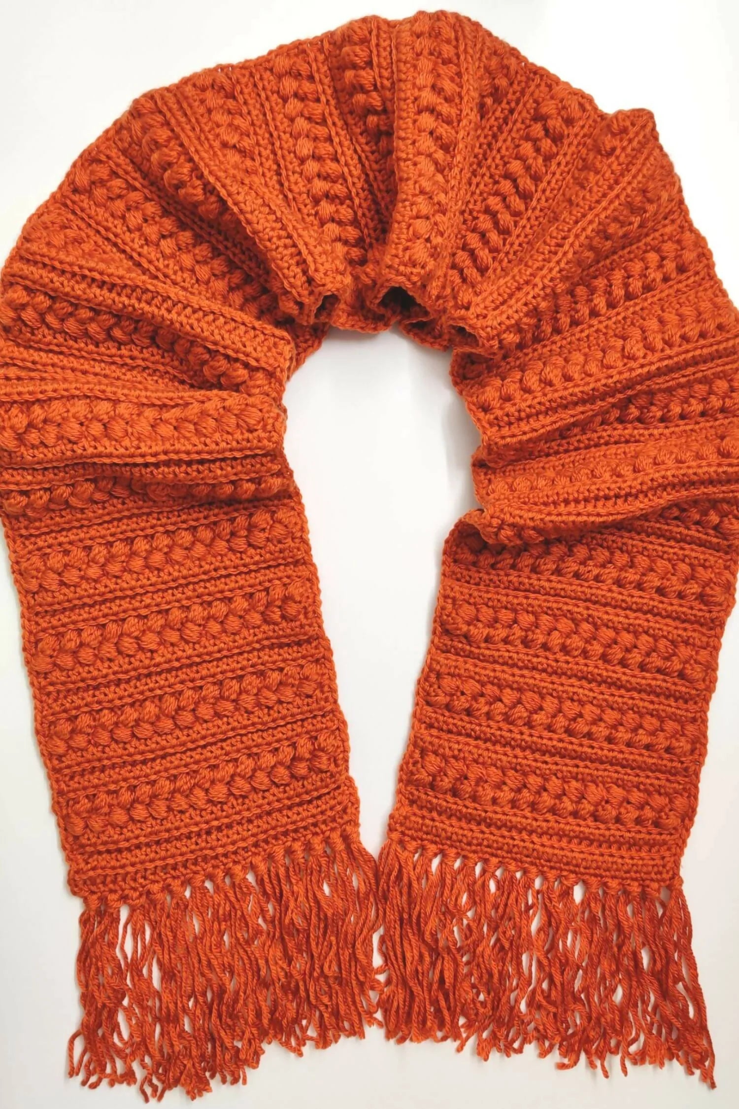 Puff Love Scarf (Crochet)